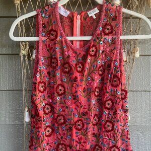 Carol Horn's Habitat Beaded Sleeveless Blouse